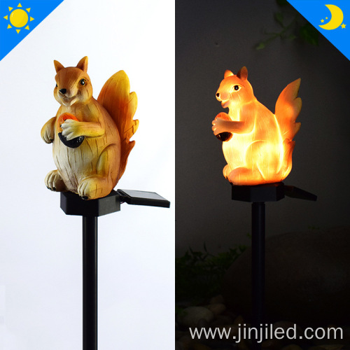 Squirrel Shaped Courtyard Lamp